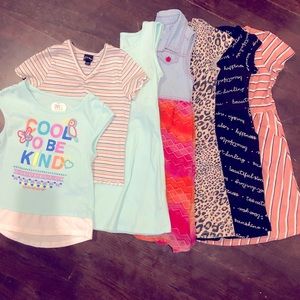 7 pcs! size 6 girls bundle, summer